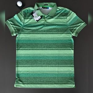 Green J. Lindeberg Golf Polo